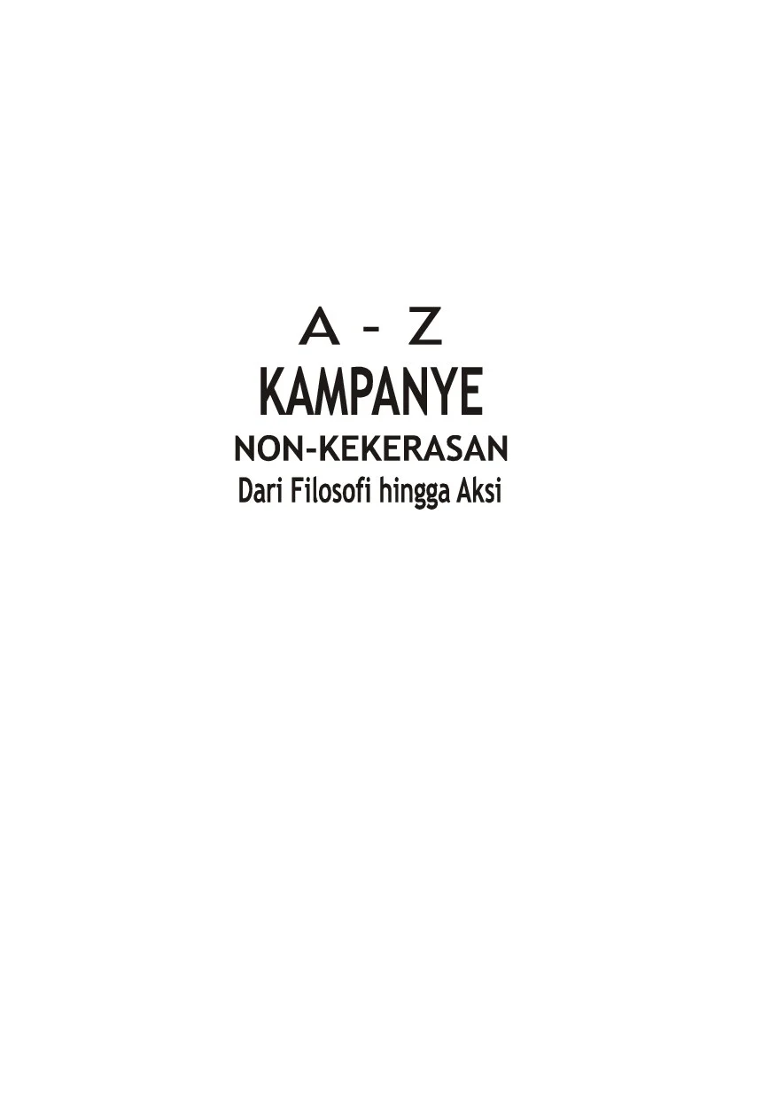Kampanye Nonkekerasan