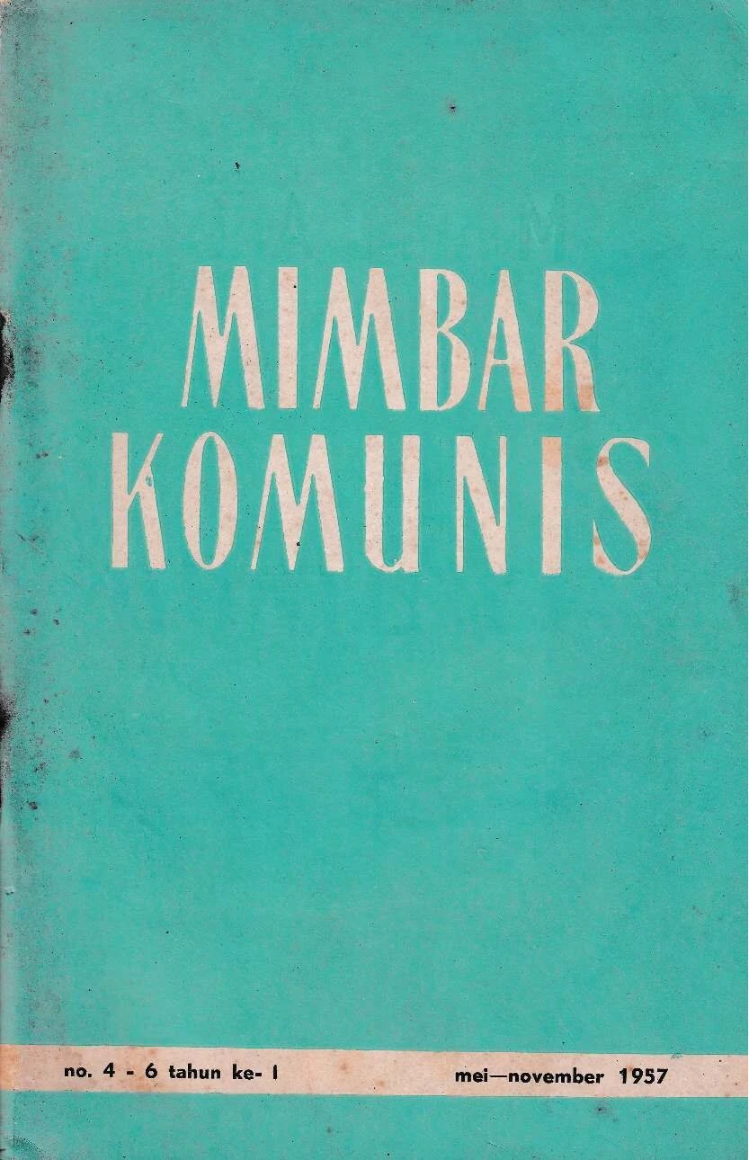 Mimbar Komunis (No. 4–6 Th. 1957)