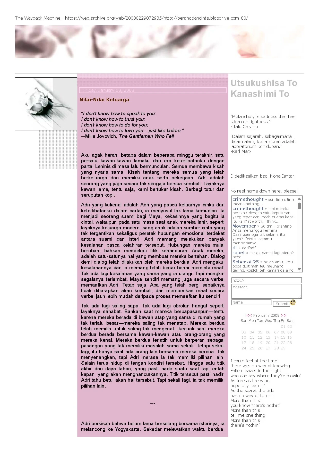 Perang dan Cinta (2008)