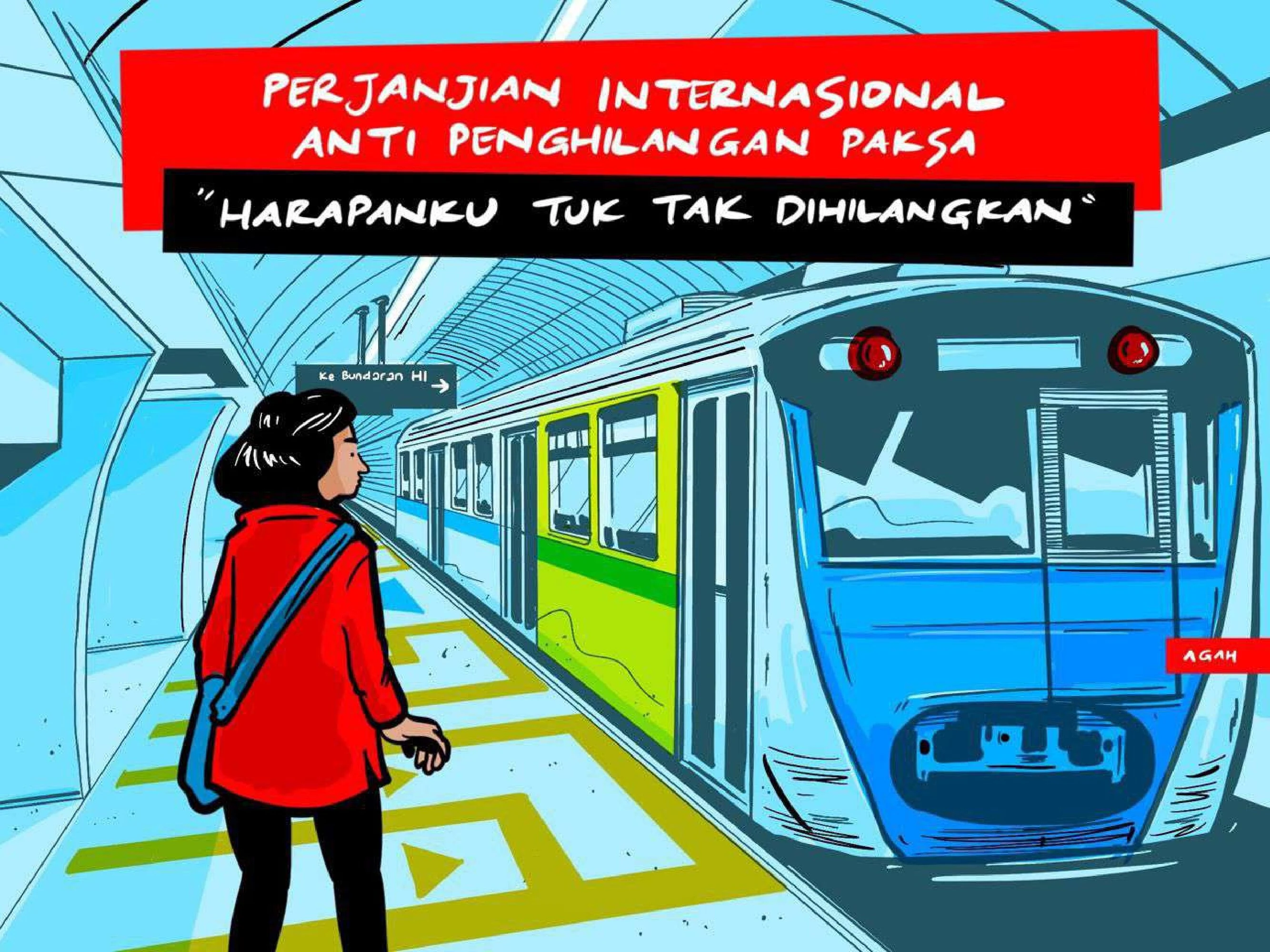Komik Seri Mei Berkabung: Pekan Penghilangan Paksa