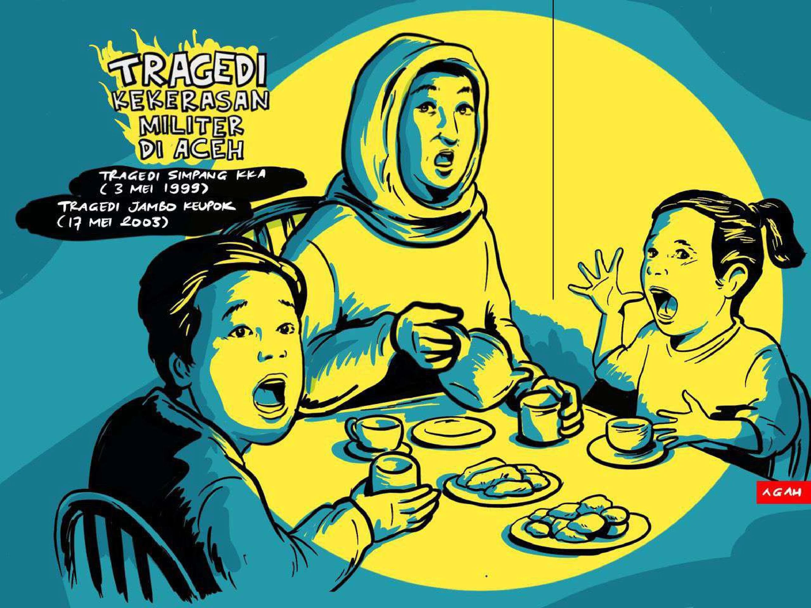 Komik Seri Mei Berkabung:Tragedi Simpang KKA dan Jambo Keupok