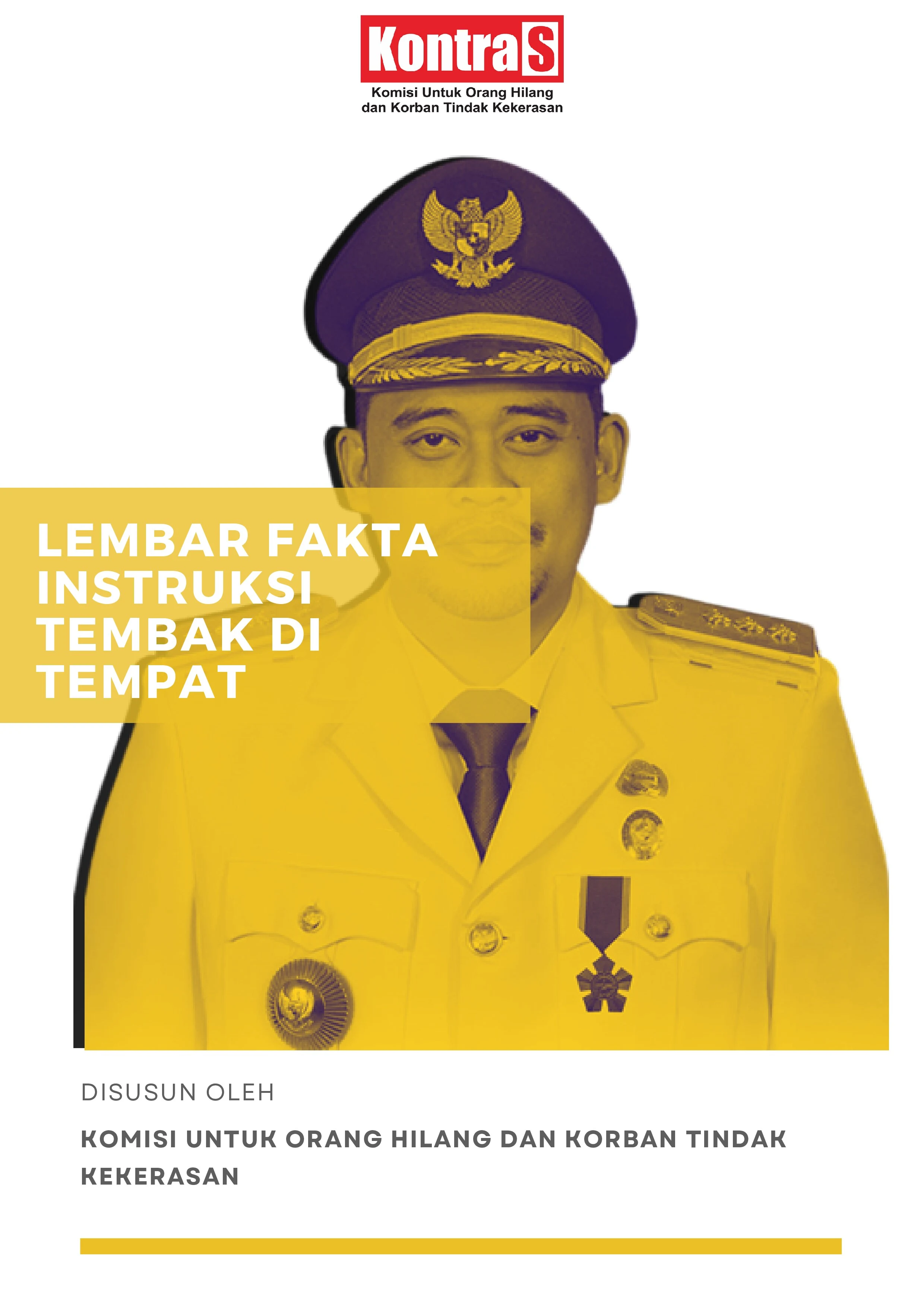 Lembar Fakta Instruksi Tembak di Tempat