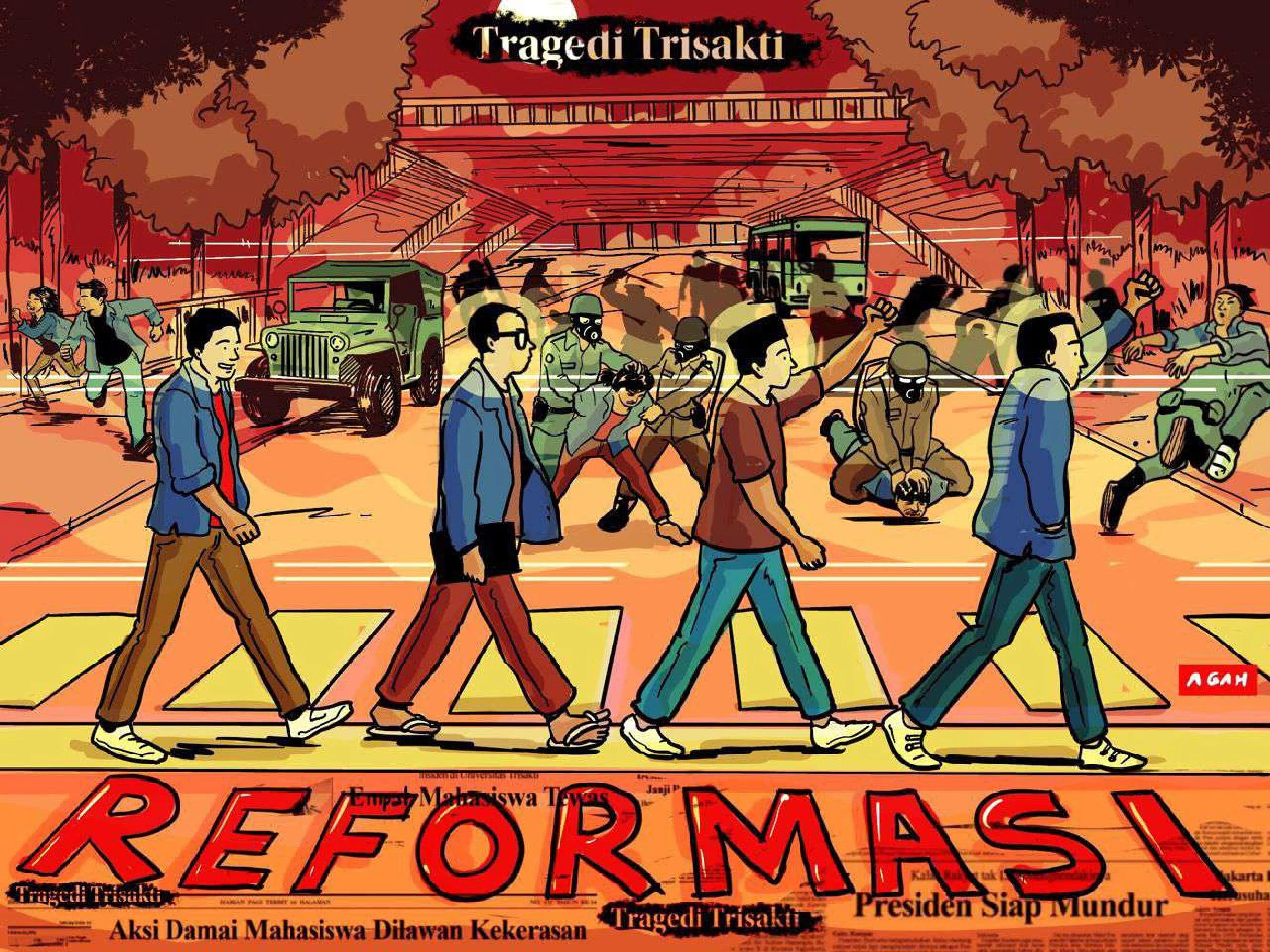 Komik Seri Mei Berkabung: Tragedi Trisakti