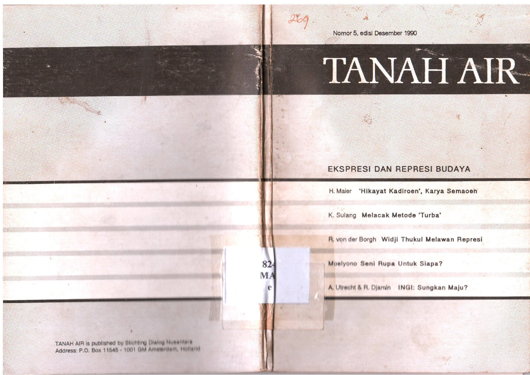 Tanah Air No. 5 Edisi Desember 1990