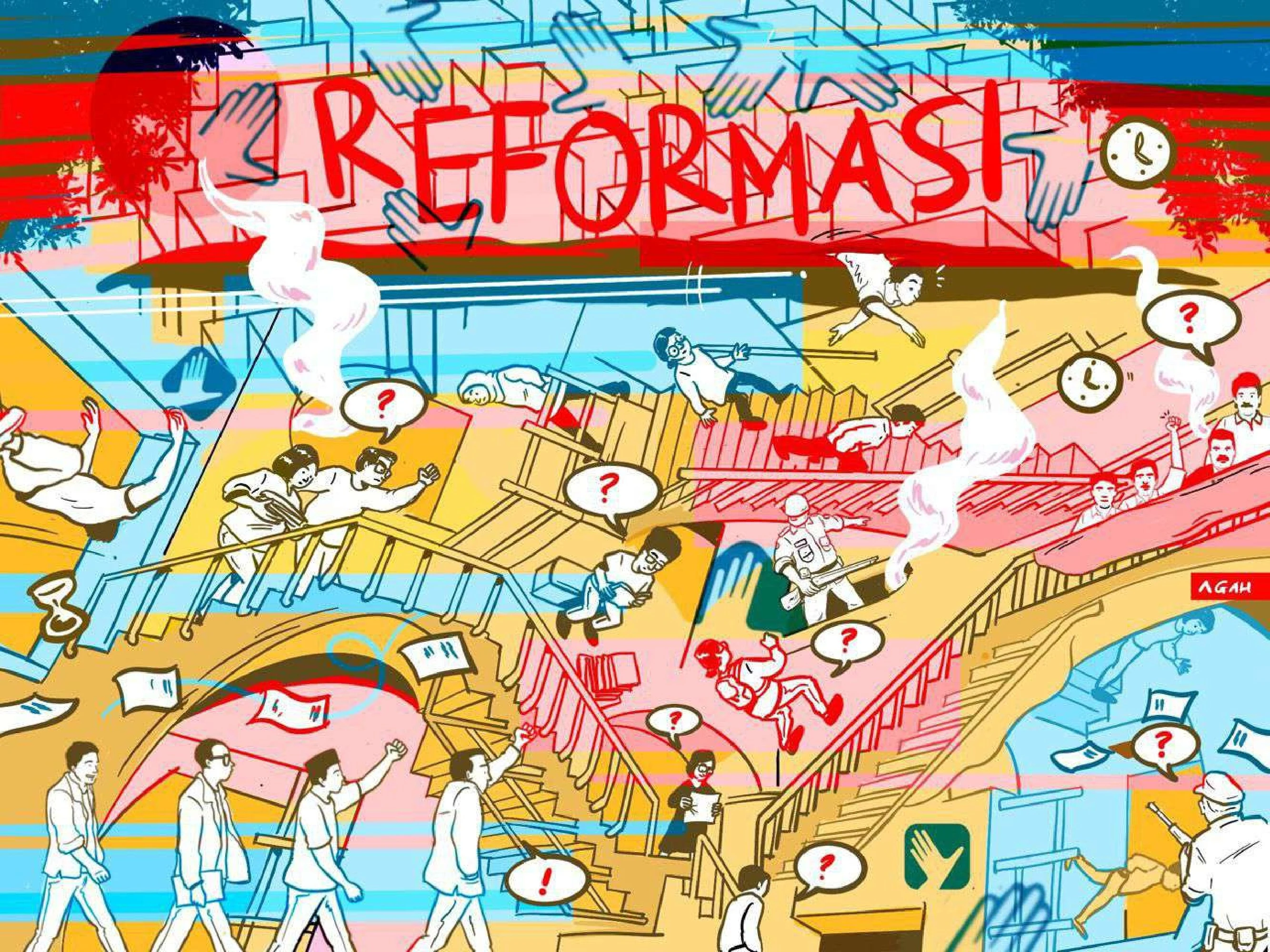 Komik Seri Mei Berkabung: Reformasi