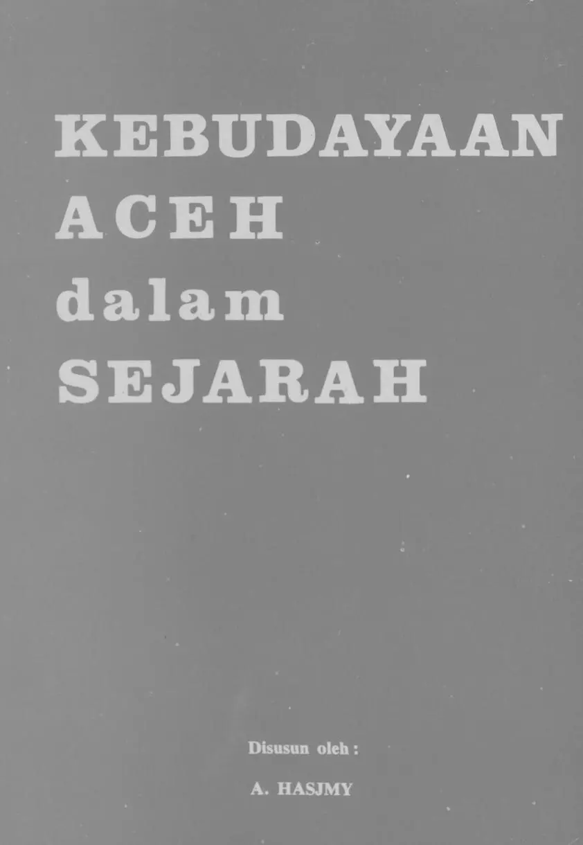 Kebudayaan Aceh dalam Sejarah